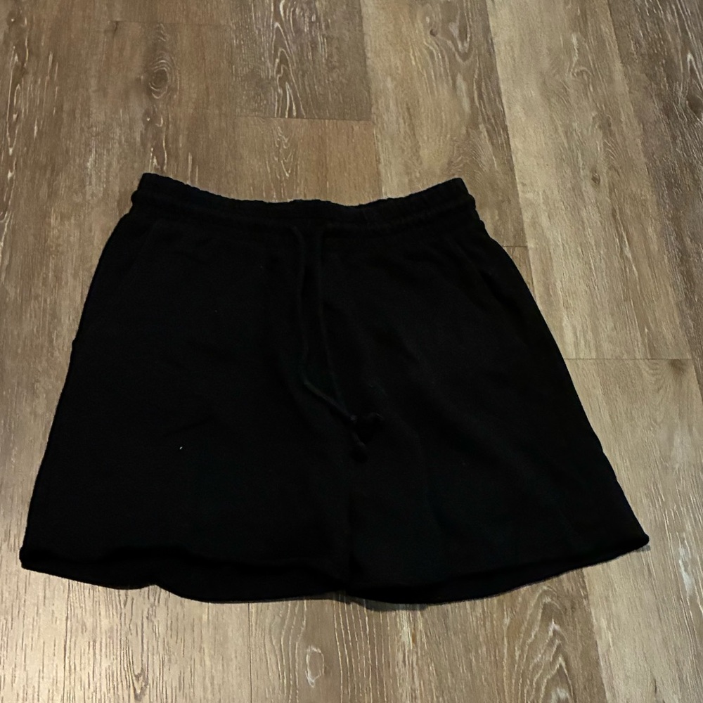 H&M Black Casual Shorts